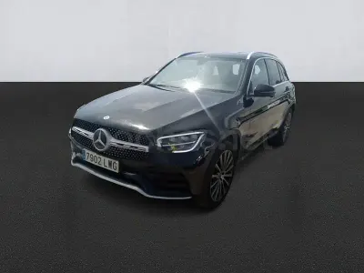 Usado Mercedes GLC220 194 CV (142 kW) 2022 Negro SUV