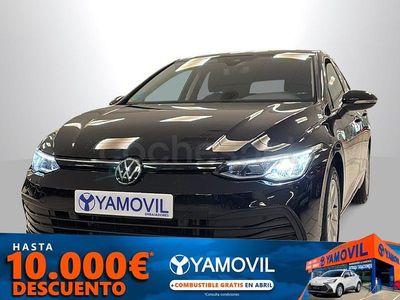 Usado VW Golf VIII Life 110 CV (80 kW) 2023 Negro Berlina