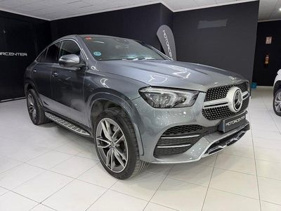 Usado Mercedes GLE350 272 CV (200 kW) 2021 Gris / plata Coupe