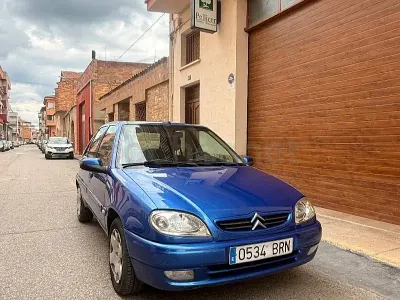 Usado Citroën Saxo 58 CV (42 kW) 2002 Azul Utilitario