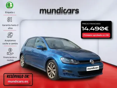 Usado VW Golf VII Sport 150 CV (110 kW) 2014 Azul Berlina