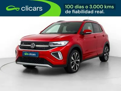 Usado VW T-Cross R-line 116 CV (85 kW) 2025 Rojo SUV