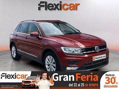 Rojo Usado 2016 VW Tiguan Advance SUV | 18.490 € (Precio justo)