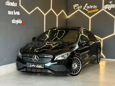 Usado Mercedes CLA220 170 CV (125 kW) 2018 Negro Coupe