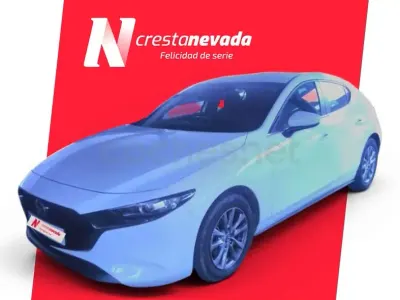 Usado Mazda 3 Prime-Line 140 CV (102 kW) 2025 Blanco Berlina