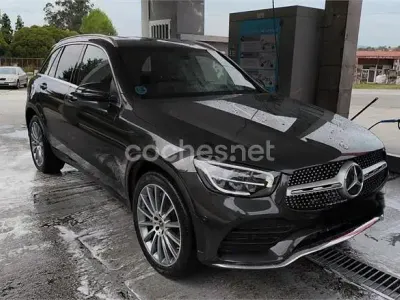 Usado Mercedes GLC220 194 CV (142 kW) 2021 Negro SUV