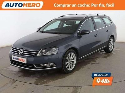 Gris Usado 2013 VW Passat Highline Familiar | 13.099 € (Precio justo)