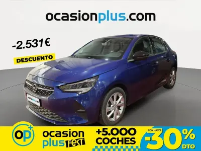 Begagnad Opel Corsa Elegance 100 HK (73 kW) 2021 Blå Halvkombi