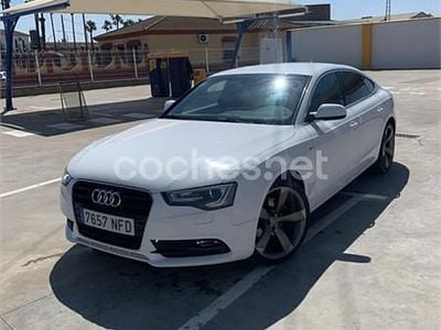 Usado Audi A5 Sportback S-Line 177 CV (130 kW) 2013 Blanco Utilitario