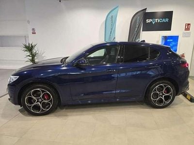 Usado Alfa Romeo Stelvio Veloce 211 CV (155 kW) 2020 Azul SUV