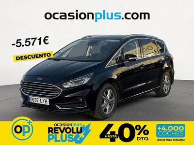 Usado Ford S-MAX Titanium 190 CV (139 kW) 2022 Negro Monovolumen