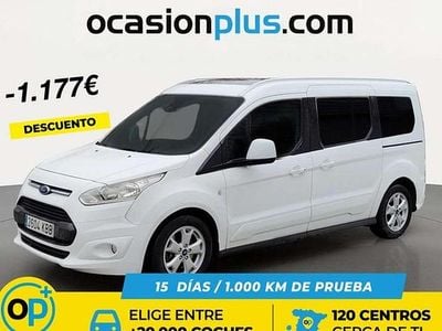 Blanco Usado 2017 Ford Transit Connect Titanium Monovolumen | 14.713 € (Precio justo)