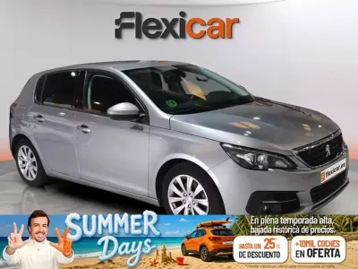 Usado Peugeot 308 Style 131 CV (96 kW) 2020 Gris Berlina