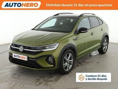 Usado VW Taigo R-line 110 CV (80 kW) 2024 Verde SUV
