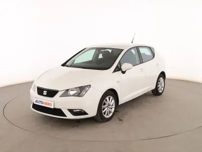 Usado Seat Ibiza Reference 90 CV (66 kW) 2017 Blanco Berlina