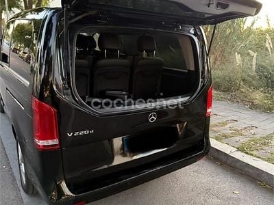 Negro Usado 2020 Mercedes V220 Exclusive Monovolumen | 36.500 € (Super precio)