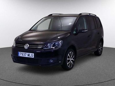Usado VW Touran Advance 140 CV (102 kW) 2015 Negro Monovolumen