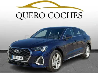 Usado Audi Q3 Sportback S-Line 190 CV (139 kW) 2021 Azul SUV