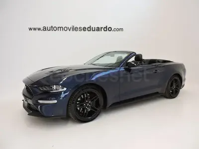 Usado Ford Mustang 290 CV (213 kW) 2019 Azul Descapotable