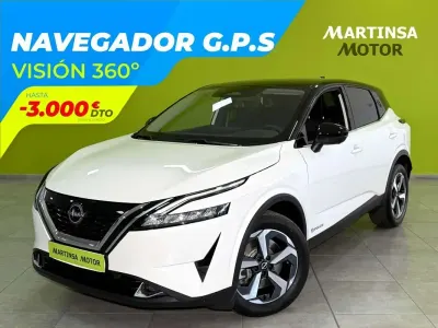 Usado Nissan Qashqai N-Connecta 190 CV (139 kW) 2023 Blanco SUV