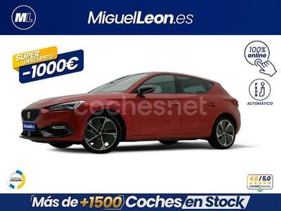 Rojo Usado 2021 Seat Leon FR Berlina | 18.985 € (Precio justo)