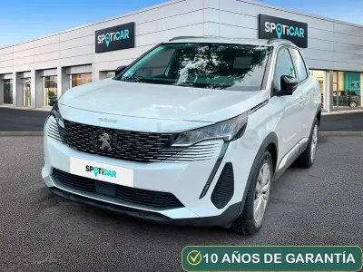 Usado Peugeot 3008 Style 130 CV (95 kW) 2021 Blanco SUV