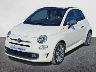 Usado Fiat 500C Sport 71 CV (52 kW) 2022 Blanco Descapotable