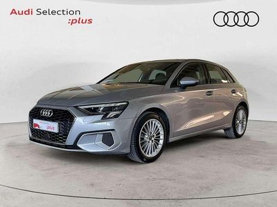 Usado Audi A3 Sportback Advanced 116 CV (85 kW) 2023 Plateado Utilitario