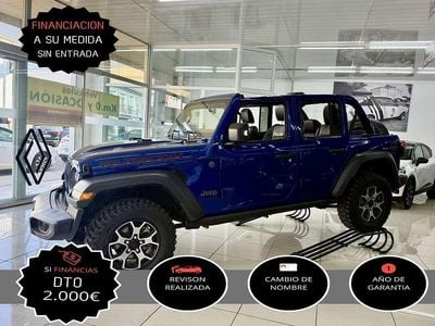 Usado Jeep Wrangler Unlimited Rubicon 268 CV (197 kW) 2019 Azul SUV