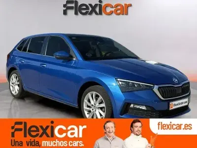 Usado Skoda Scala Style 150 CV (110 kW) 2020 Azul Utilitario