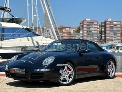 Negro Usado 2007 Porsche 911 Carrera 4S Cabriolet Descapotable | 66.490 €