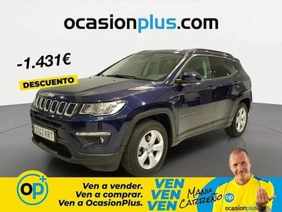 Usado Jeep Compass Longitude 140 CV (102 kW) 2018 Azul SUV