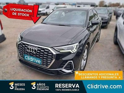 Usado Audi Q3 S-Line 150 CV (110 kW) 2021 Negro SUV
