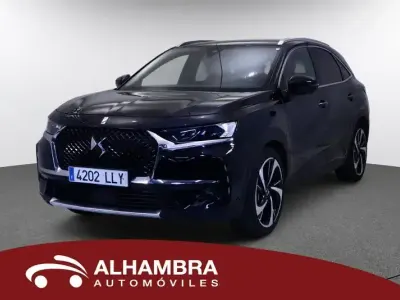 Usado DS Automobiles DS7 Crossback Grand Chic 225 CV (165 kW) 2021 Negro SUV