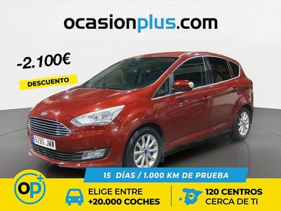 Usado Ford C-MAX Titanium 150 CV (110 kW) 2016 Rojo Monovolumen