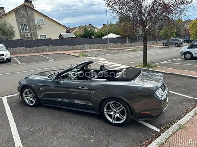 Usado Ford Mustang GT 450 CV (330 kW) 2019 Gris / plata Descapotable