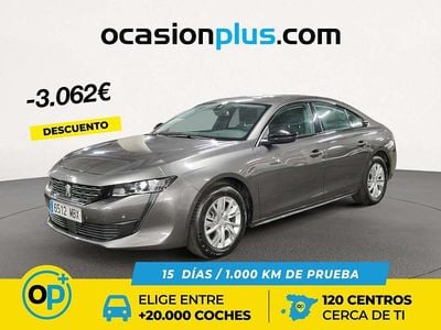 Gris Usado 2022 Peugeot 508 Active Berlina | 18.400 € (Precio justo)