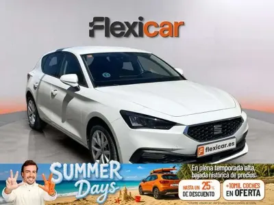 Usado Seat Leon Style 116 CV (85 kW) 2021 Blanco Utilitario