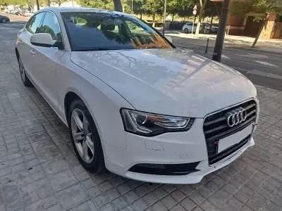 Usado Audi A5 Sportback S-Line 177 CV (130 kW) 2013 Blanco Utilitario