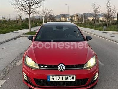Usado VW Golf VII GTD 184 CV (135 kW) 2013 Rojo Berlina