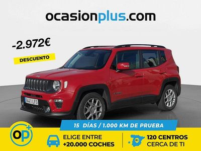 Rojo Usado 2020 Jeep Renegade Longitude SUV | 19.500 € (Precio justo)