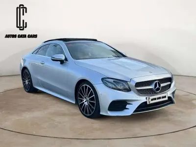 Usado Mercedes E350 299 CV (219 kW) 2019 Plateado Coupe
