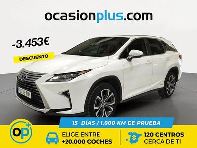 Usado Lexus RX450hL Executive Line 313 CV (230 kW) 2018 Blanco SUV