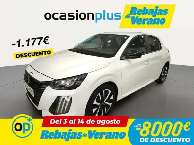 Usado Peugeot 208 Active 102 CV (75 kW) 2024 Blanco Utilitario
