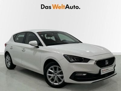 Usado Seat Leon Reference 90 CV (66 kW) 2021 Blanco Berlina