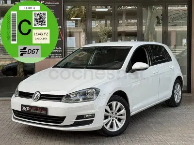 Usado VW Golf VII Edition 110 CV (80 kW) 2016 Blanco Berlina