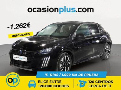 Usado Peugeot 208 Allure 100 CV (73 kW) 2024 Negro Utilitario