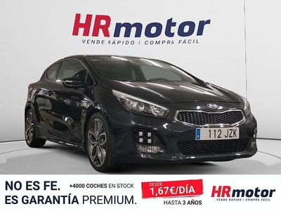 Usado Kia Ceed GT GT 204 CV (150 kW) 2017 Negro Utilitario