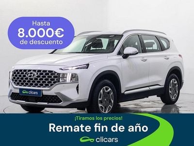 Blanco Usado 2021 Hyundai Santa Fe SUV | 28.990 € (Buen precio)
