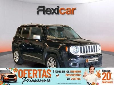 Usado Jeep Renegade Limited 120 CV (88 kW) 2017 Negro SUV